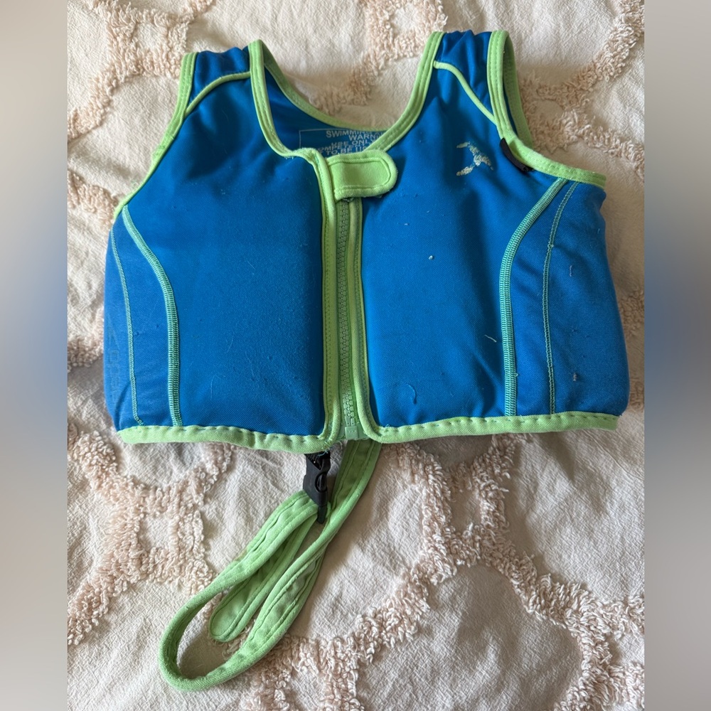Speedo blue swim vest